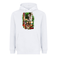 White love snowman gnome Heavyweight Hoodie - CowGirlArtShop