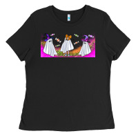 Black cutes ghosts libbey glass Ladies Tee - BundleAndBundleShop