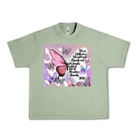 Oil Green bible verse Urban Heavy Tee - MaliasSmallBusiness