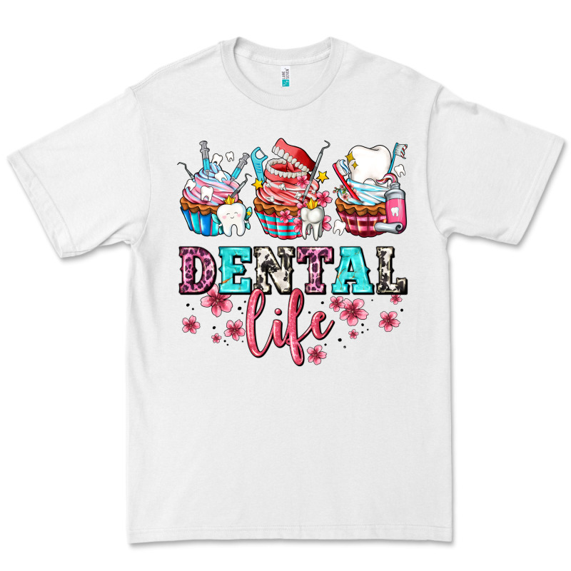Dental Life With Cupcakes Premium Tee by AdoDesignShop | Teevron