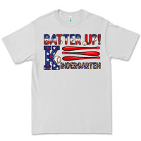 Dove Grey patriotic baseball kindergarten theme Premium Tee - JahusDesignShop
