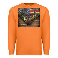 Carrot usa deer hunting Premium Sweatshirt - CowGirlArtShop