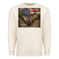 Sandshell usa deer hunting Premium Sweatshirt - CowGirlArtShop