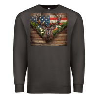 Smoke usa deer hunting Premium Sweatshirt - CowGirlArtShop