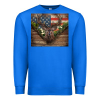 True Royal usa deer hunting Premium Sweatshirt - CowGirlArtShop