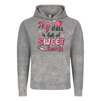 Cloud Rock my class is full of sweet hearts Vintage Hoodie - MaliasSmallBusiness