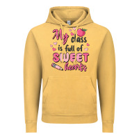 Vintage Mustard my class is full of sweet hearts Vintage Hoodie - MaliasSmallBusiness
