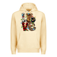 Pina Colada love cow gnomies Premium Hoodie - CowGirlArtShop