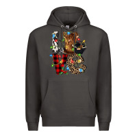 Smoke love cow gnomies Premium Hoodie - CowGirlArtShop