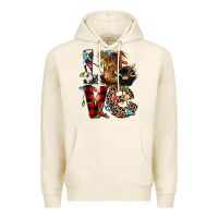 Tofu love cow gnomies Premium Hoodie - CowGirlArtShop
