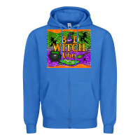 True Royal bad witch vibes Zipper Hoodie - NancyCooperArtShop