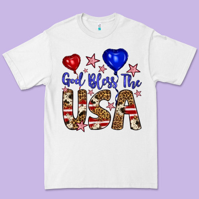 God Bless The Usa Premium Tee Designed By Artiststas
