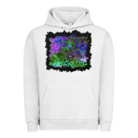 Pigment Lunar Rock halloween skull and leopard background Urban Hoodie - BundleAndBundleShop