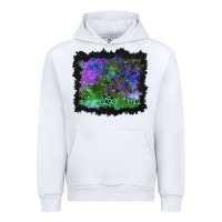 White halloween skull and leopard background Urban Hoodie - BundleAndBundleShop
