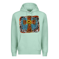 Seafoam western cross Premium Hoodie - JahusDesignShop