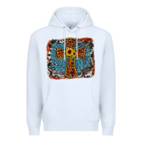 White western cross Premium Hoodie - JahusDesignShop