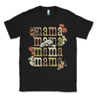 Black mama mama mama mama western flower Classic Tee - NancyCooperArtShop