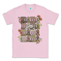 Bubblegum Pink mama mama mama mama western flower Classic Tee - NancyCooperArtShop