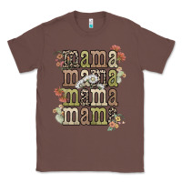 Chestnut mama mama mama mama western flower Classic Tee - NancyCooperArtShop