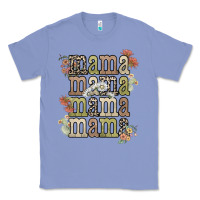 Colony Blue mama mama mama mama western flower Classic Tee - NancyCooperArtShop
