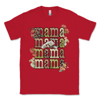 Red mama mama mama mama western flower Classic Tee - NancyCooperArtShop