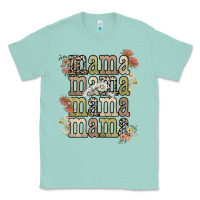 Seafoam mama mama mama mama western flower Classic Tee - NancyCooperArtShop