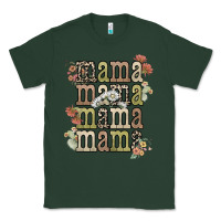 Sports Green mama mama mama mama western flower Classic Tee - NancyCooperArtShop