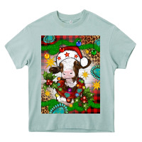 Arona christmas cow air freshener Heavy Core Tee - Artiststas