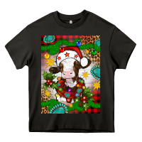 Asphalt christmas cow air freshener Heavy Core Tee - Artiststas