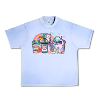 Grape Ice unicorn coffee cups Urban Heavy Tee - NancyCooperArtShop