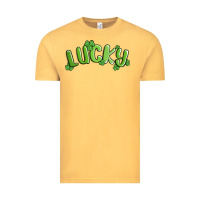 Vintage Mustard lucky st patricks day Vintage Tee - MaliasSmallBusiness