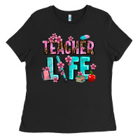 Black teacher life Ladies Tee - AdoDesignShop