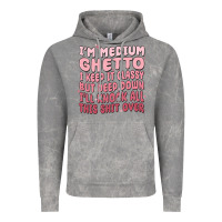 Cloud Rock im medium ghetto i keep it classy but deep down pn Vintage Hoodie - MaliasSmallBusiness