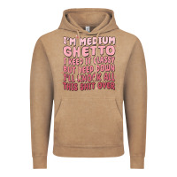 Vintage Coffee im medium ghetto i keep it classy but deep down pn Vintage Hoodie - MaliasSmallBusiness