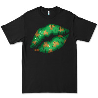 Black St. Patrick's Day Lip Premium Tee - Jasminsmagicworld