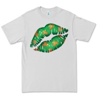 Dove Grey St. Patrick's Day Lip Premium Tee - Jasminsmagicworld