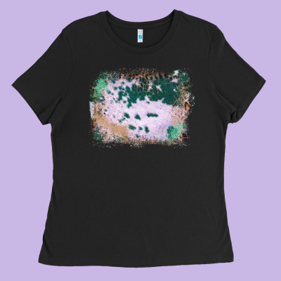 Western Green Cowhide Frame Ladies Tee Designed By Bettercallsaul