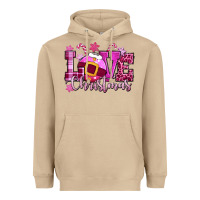 Mushroom love christmas pink Heavyweight Hoodie - CowGirlArtShop