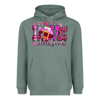 Sage love christmas pink Heavyweight Hoodie - CowGirlArtShop