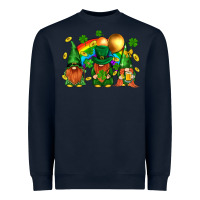 St. Patricks  Gnomies With Rainbow Heavyweight Sweatshirt | Teevron