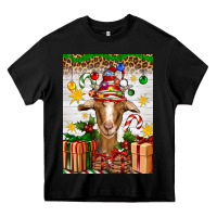 Black christmas goat air freshener Heavy Core Tee - Artiststas