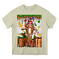 Mossy christmas goat air freshener Heavy Core Tee - Artiststas
