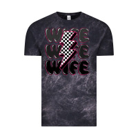 Cloud Black wife wife wife Vintage Tee - MaliasSmallBusiness