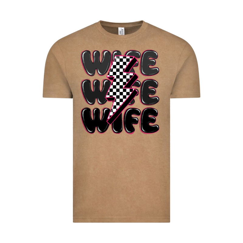 Wife Wife Wife Vintage Tee by MaliasSmallBusiness | Teevron