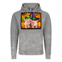 Cloud Rock halloween pigs Vintage Hoodie - Jasminsmagicworld