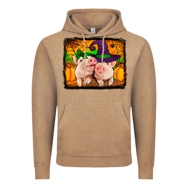 Halloween Pigs Vintage Hoodie by Jasminsmagicworld | Teevron