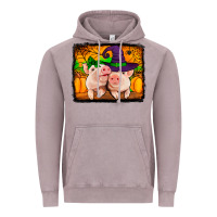 Vintage Zinc halloween pigs Vintage Hoodie - Jasminsmagicworld