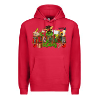 Cardinal teacher claus christmas Premium Hoodie - CowGirlArtShop