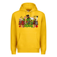 Lemon teacher claus christmas Premium Hoodie - CowGirlArtShop
