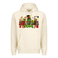 Tofu teacher claus christmas Premium Hoodie - CowGirlArtShop